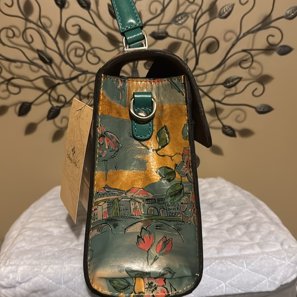 NWT Patricia Nash Beautiful Girl Chauny Collection 2-Way Bag - Picture 6 of 12